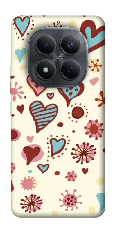 Чохол на Xiaomi Redmi Note 15 Pro 4G Pretty hearts фото 1 з 1