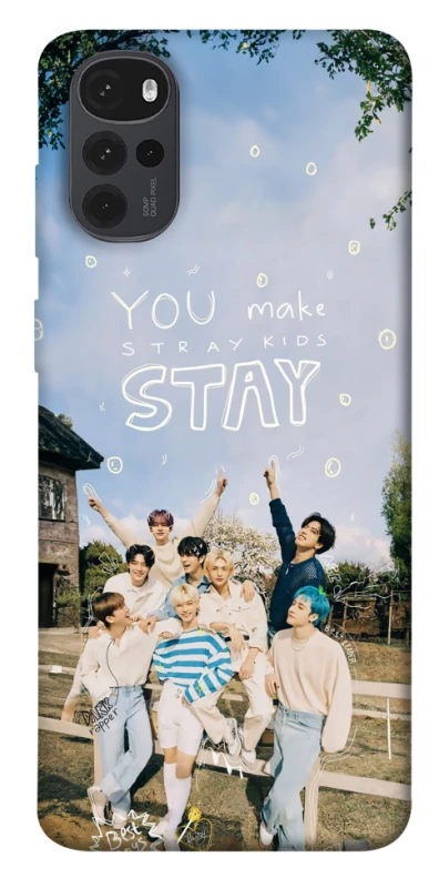 Чохол на Motorola Moto G22 Stray Kids v3 фото 1 з 1