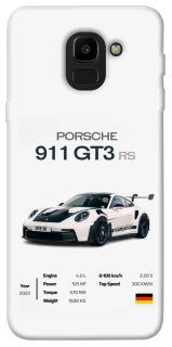 Чехол на Samsung J600F Galaxy J6 (2018) Porsche 911 GT3 фото 1 из 1