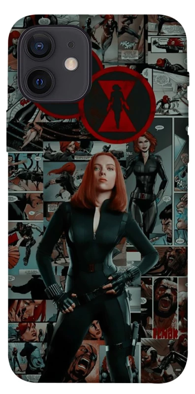 Чехол на Apple iPhone 12 (6.1") Black Widow фото 1 из 1