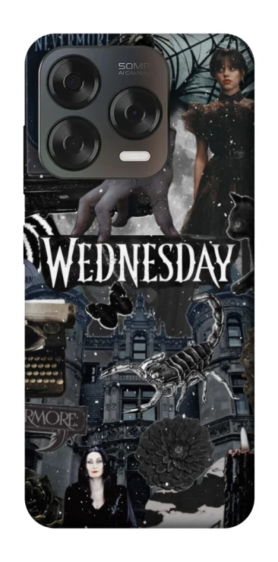 Чехол на ZTE Blade V70 Design Wednesday Collage ver.2 фото 2 из 2