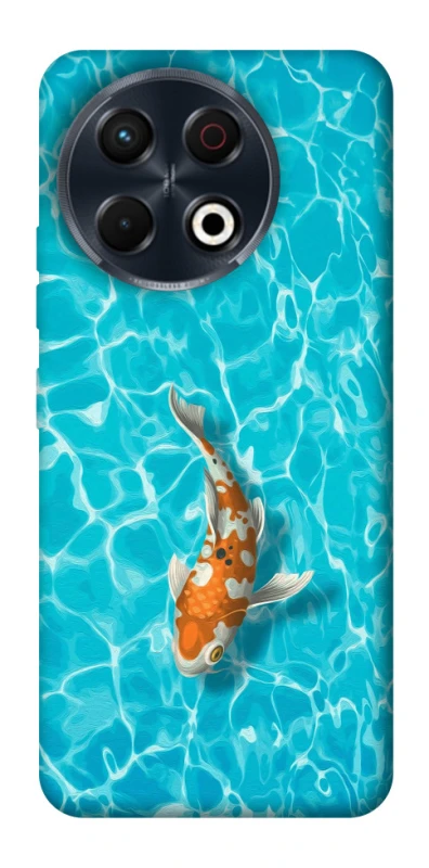Чехол на TECNO Spark 30 Pro (KL7) Fish фото 1 из 1