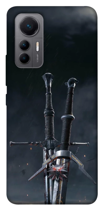 Чехол на Xiaomi 12 Lite Мечи Ведьмака фото 1 из 1