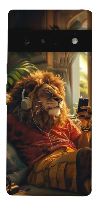 Чехол на Google Pixel 6 Pro Лев v2 фото 1 из 1