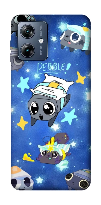 Чехол на Motorola Moto G54 Power Pebble kitten stars фото 1 из 1