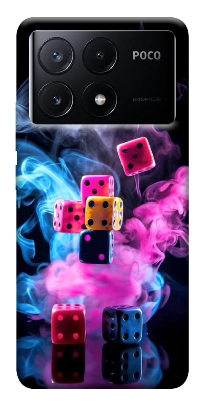 Чехол на Xiaomi Poco X6 Игральные кости фото 1 из 1