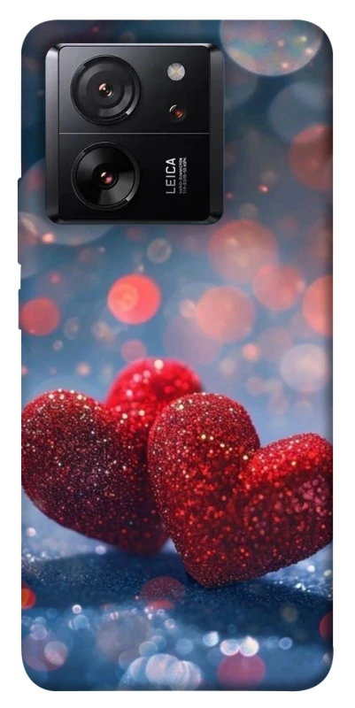 Чохол на Xiaomi 13T Pro Red hearts фото 1 з 1