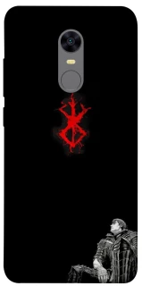 Чохол на Xiaomi Redmi 5 Plus / Redmi Note 5 (Single Camera) berserk black фото 1 з 1