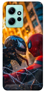 Чохол на Xiaomi Redmi Note 12 4G Venom vs Spiderman фото 1 з 1