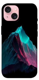 Чехол на Apple iPhone 15 (6.1") Neon mountains фото 1 из 1