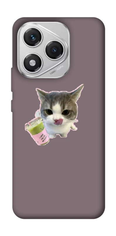 Чехол на Honor 400 Lite cat matcha фото 1 из 1