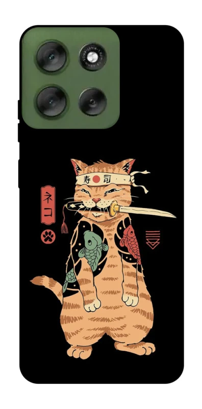 Чохол на Motorola Moto G56 5G Кіт-самурай фото 1 з 1