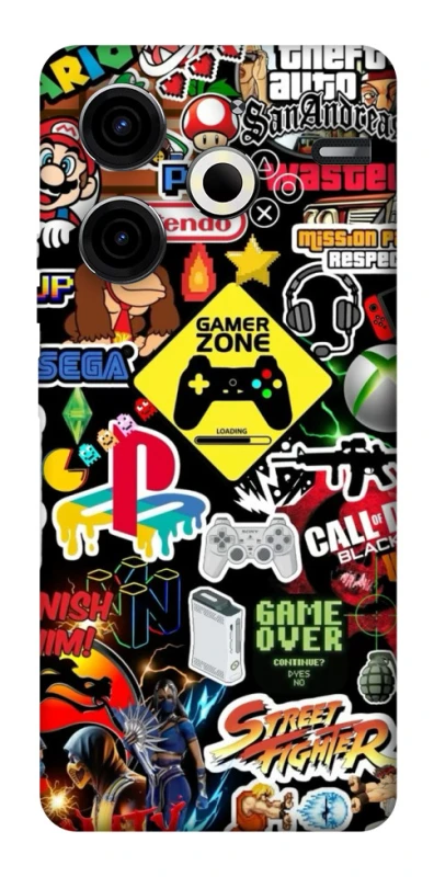 Чохол на TECNO Pova 6 Neo (LI6) Gamer Zone фото 1 з 1