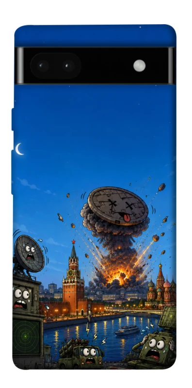 Чохол на Google Pixel 6a Moscow never sleeps ver.8 фото 1 з 1