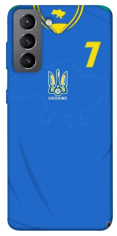 Чохол на Samsung Galaxy S21 FE UA-Football ver.4 фото 1 з 1