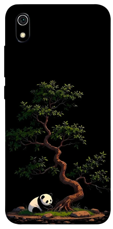 Чехол на Xiaomi Redmi 7A Panda and tree фото 1 из 1