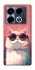 Чохол на Infinix Note 40 4G Сat with glasses фото 1 з 1