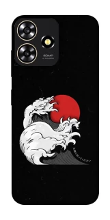 Чохол на ZTE Blade A73 4G Хвилі Японії v2 фото 1 з 1