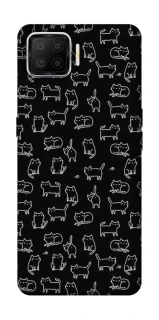 Чохол на Oppo A73 (2017) Black Cats фото 1 Чохол на Oppo A73 (2017) Black Cats фото 1 з 1