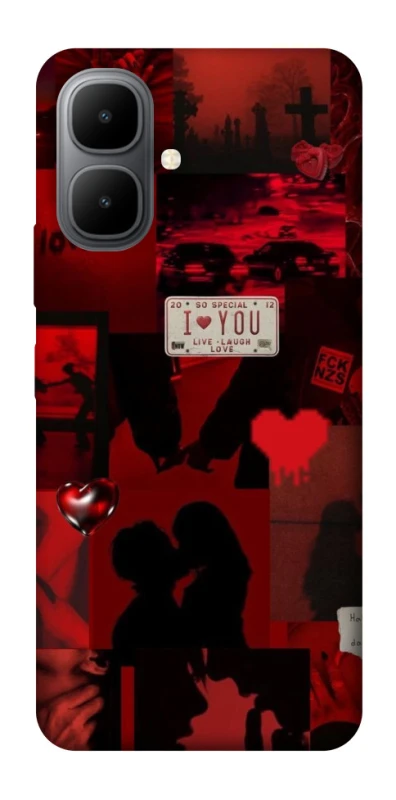 Чехол на Infinix Smart 10 Love collage ver.2 фото 1 из 1