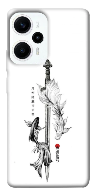 Чехол на Xiaomi Poco F5 / Note 12 Turbo Tattoo ver.6 фото 1 из 1