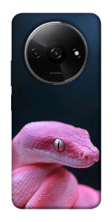 Чохол на Xiaomi Redmi A3 Рожева змія фото 1 з 1