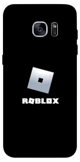 Чохол на Samsung G935F Galaxy S7 Edge Roblox logo black фото 1 з 1