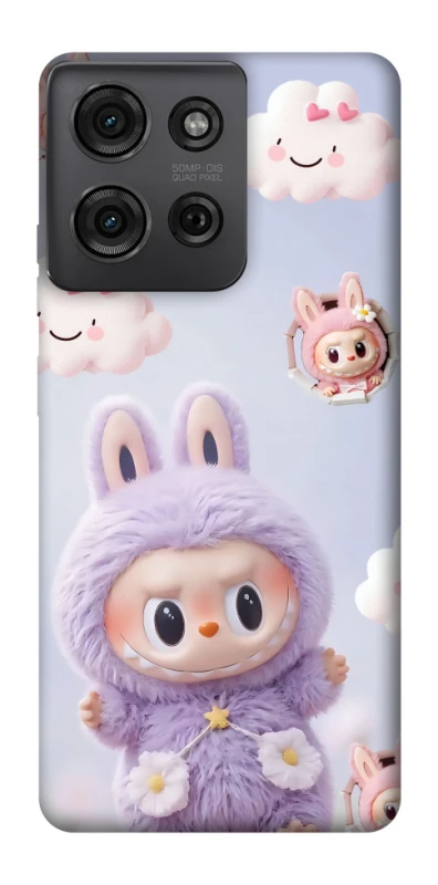 Чохол на Motorola Moto G75 Labubu & clouds фото 1 з 1