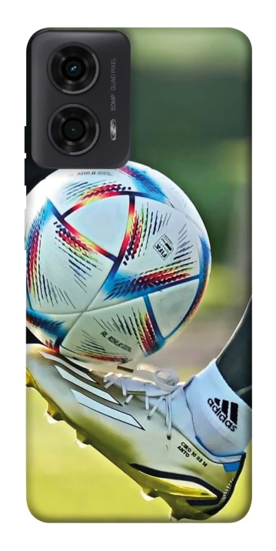 Чехол на Motorola Moto G04 Football Ball v2 фото 1 из 1