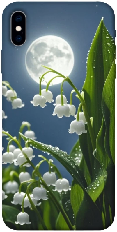 Чохол на Apple iPhone X (5.8") Flowers v25 фото 1 з 1