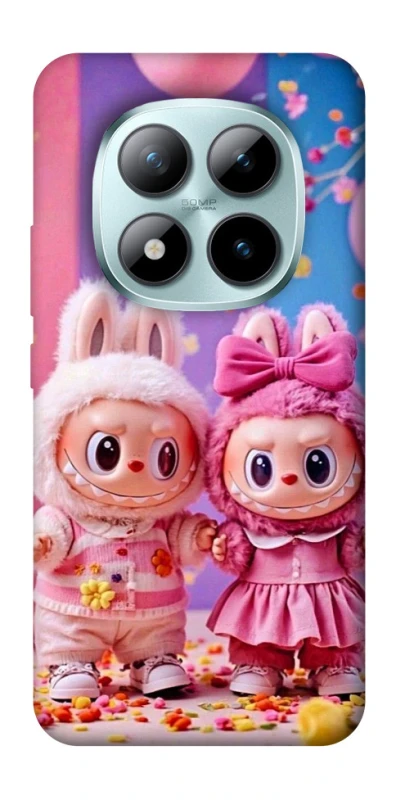 Чохол на Xiaomi Redmi Note 15 Pro+ 5G Labubu twins ver.2 фото 1 з 1
