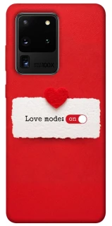 Чохол на Samsung Galaxy S20 Ultra Love Mode ON фото 1 з 1