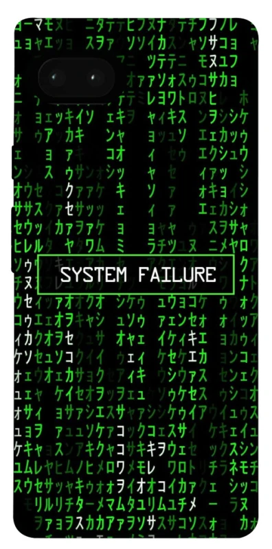 Чехол на Google Pixel 7a Matrix system failure фото 1 Чехол на Google Pixel 7a Matrix system failure фото 1 из 1