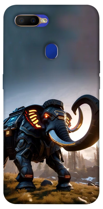 Чохол на Oppo A5s Cyber ​​elephant фото 1 з 1