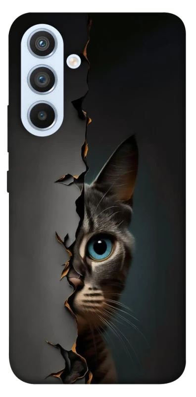 Чехол на Samsung Galaxy A54 5G Кот-подглядыватель v2 фото 1 из 1