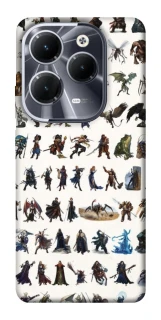 Чехол на Infinix Hot 40 Pro Character Selection фото 1 из 1