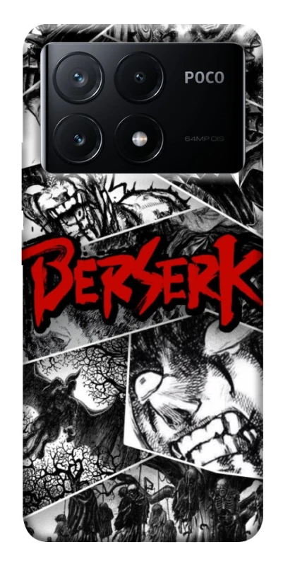 Чохол на Xiaomi Poco X6 Berserk collage ver.2 фото 1 з 1