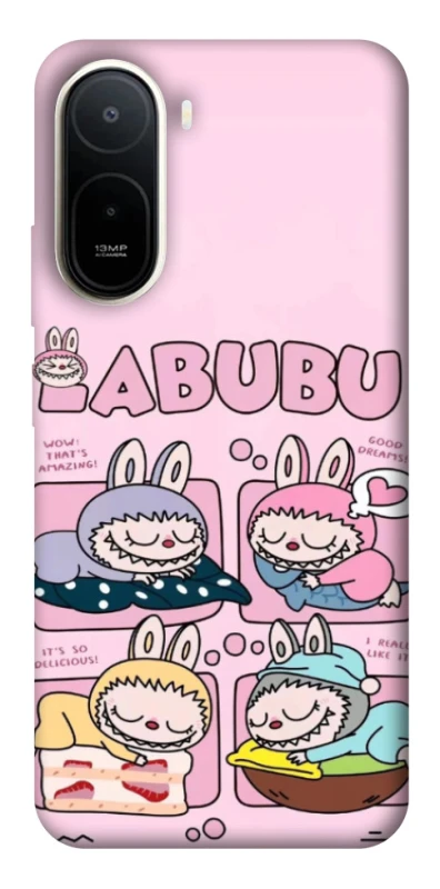 Чехол на Xiaomi Redmi A7 Pro 4G Labubu Dreams Collage фото 1 из 2