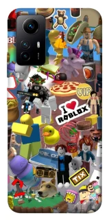 Чехол на Xiaomi Redmi Note 12S Roblox collage ver.5 фото 1 из 1