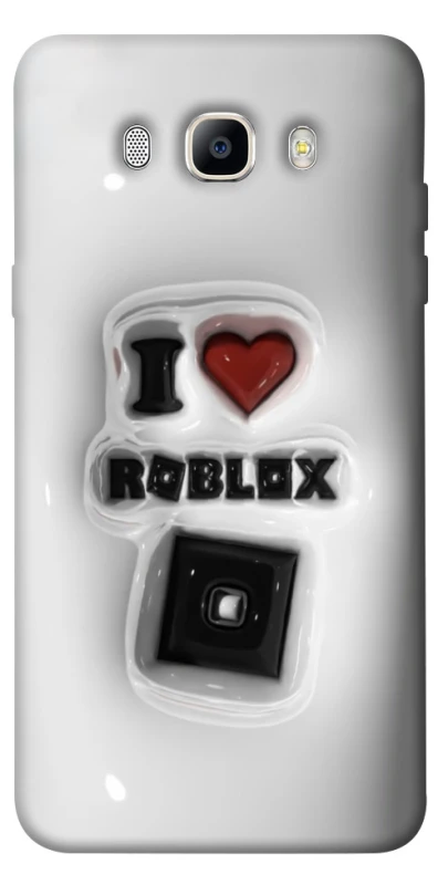 Чохол на Samsung J710F Galaxy J7 (2016) I love Roblox фото 1 з 1