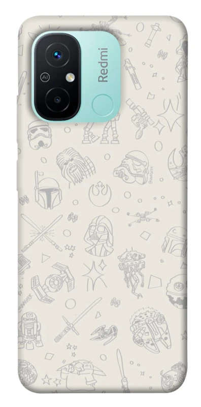 Чохол на Xiaomi Redmi 12C / Poco C55 Star Wars background ver.1 фото 1 з 1