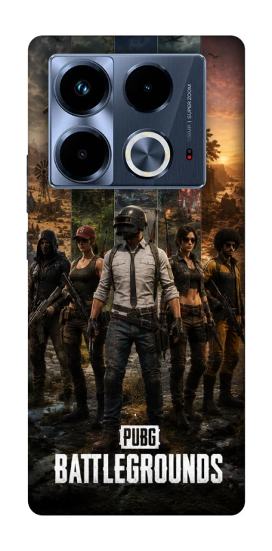Чехол на Infinix Note 40 4G PUBG фото 1 из 1