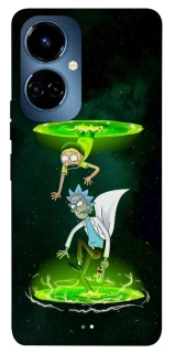 Чохол на TECNO Camon 19 Rick and Morty фото 1 з 1