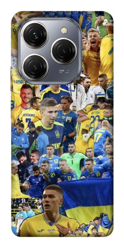 Чехол на TECNO Spark 20 Pro UA-Football ver.6 фото 1 из 1