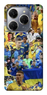 Чохол на TECNO Spark 20 Pro UA-Football ver.6 фото 1 з 1