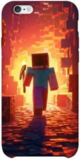 Чехол на Apple iPhone 6/6s plus (5.5") Minecraft adventure фото 1 из 1