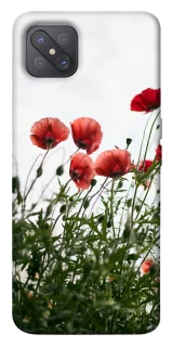 Чохол на Oppo A92s Поле маків фото 1 з 1
