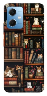 Чохол на Xiaomi Poco X5 5G Cats & Books фото 1 з 1