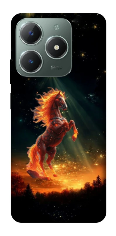 Чохол на Realme C61 Red Fire Horse ver.2 фото 1 з 1