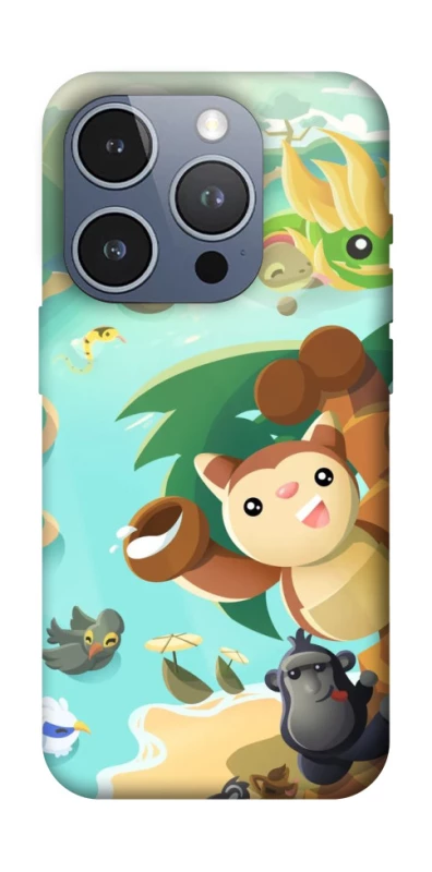 Чехол на Apple iPhone 16 Pro Adopt Me Tropical Adventure фото 1 из 1